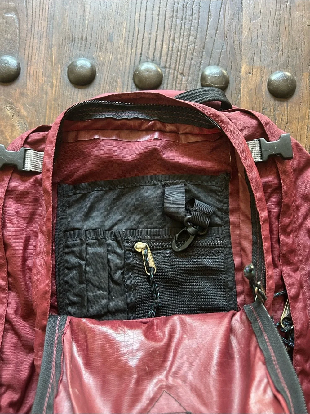 Vintage Kelty Redwing Burgundy and Black Hiking Backpack